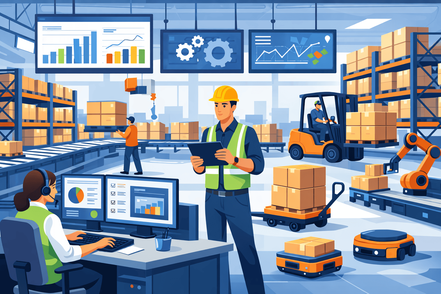 Warehouse Harmony: Mastering Operations for Peak Performance.